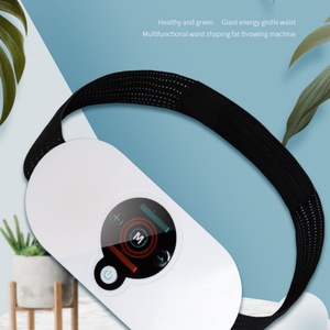 Ceinture abdominale avec patchs de soulagement, dispositif pour règles douloureuses, masseur de cou blanc, masseur de taille ABS 3 niveaux - Product Image 2