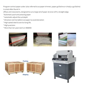 4080 Pequeño cortador de papel automático Troquelador de papel