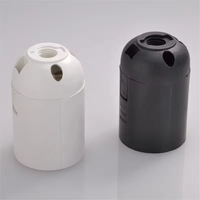 Haute qualité CE VDE plastique E27 support de lampe vis corps lisse 250V adaptateur d'économie d'énergie garantie de 2 ans