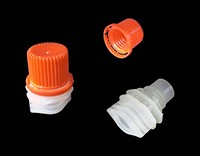 Bouchon de bec verseur en plastique sûr et étanche de 10 mm pour sauces, gelées, aliments pour bébés, condiments, sachets de recharges de collations, emballage souple