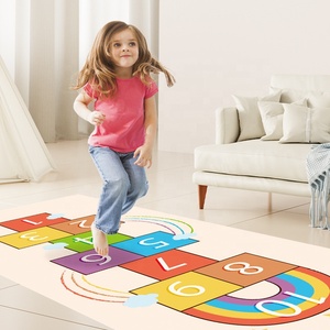 Alfombra <span class=keywords><strong>de</strong></span> juegos <span class=keywords><strong>de</strong></span> actividades para bebés, impermeable y ecológica, tamaño personalizado, suelo protector, diseño plegable, imagen personalizable <span class=keywords><strong>de</strong></span> dibujos animados, OEM - Product Image 1