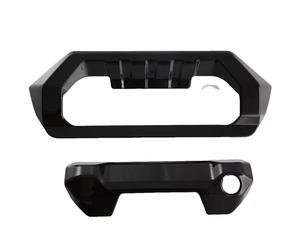 มือจับประตูท้ายรถสีดำเงาสำหรับโตโยต้าทุนดรา2022-2024 - Product Image 5