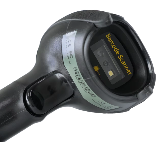 2D Wired Barcode Scanner Handheld T-2003W Competitive QR Code Scanner Read 1D / 2D Barcode