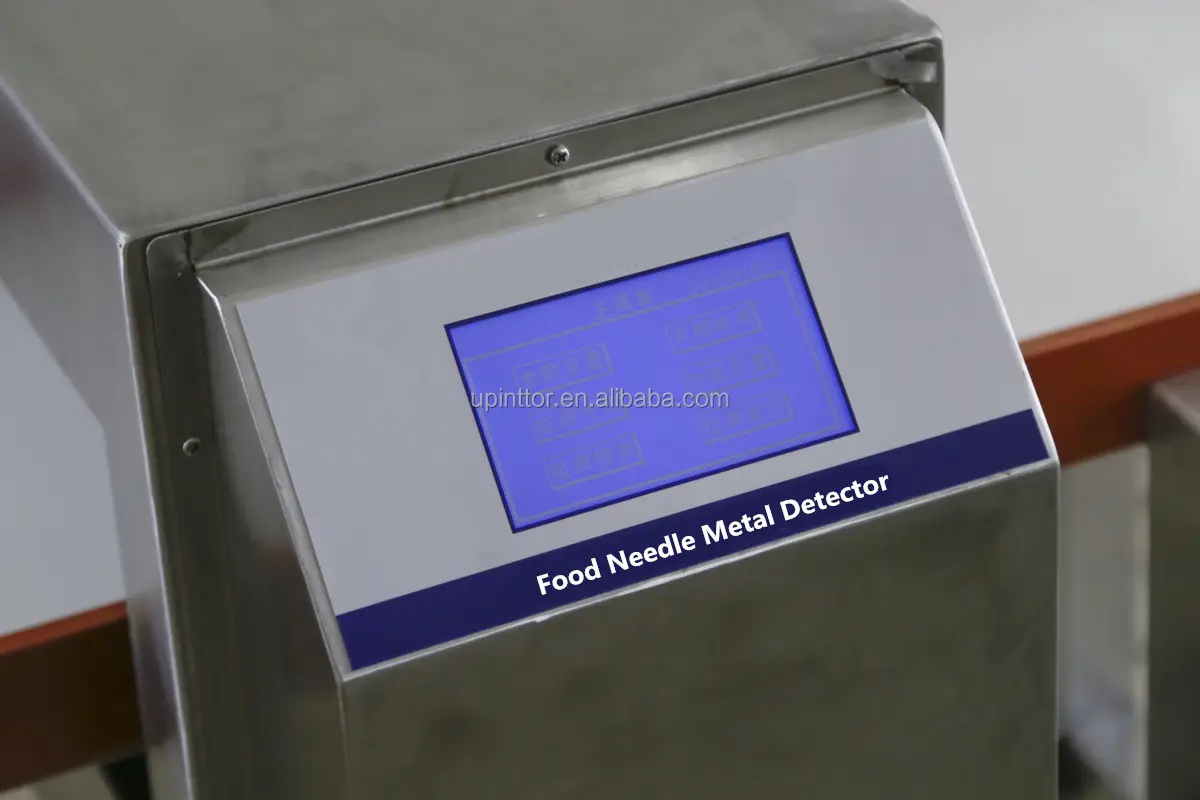 Sensitive touch screen Metal Detector For Meat Biscuits Snack food metal detector Frozen Food Industry Metal Detector
