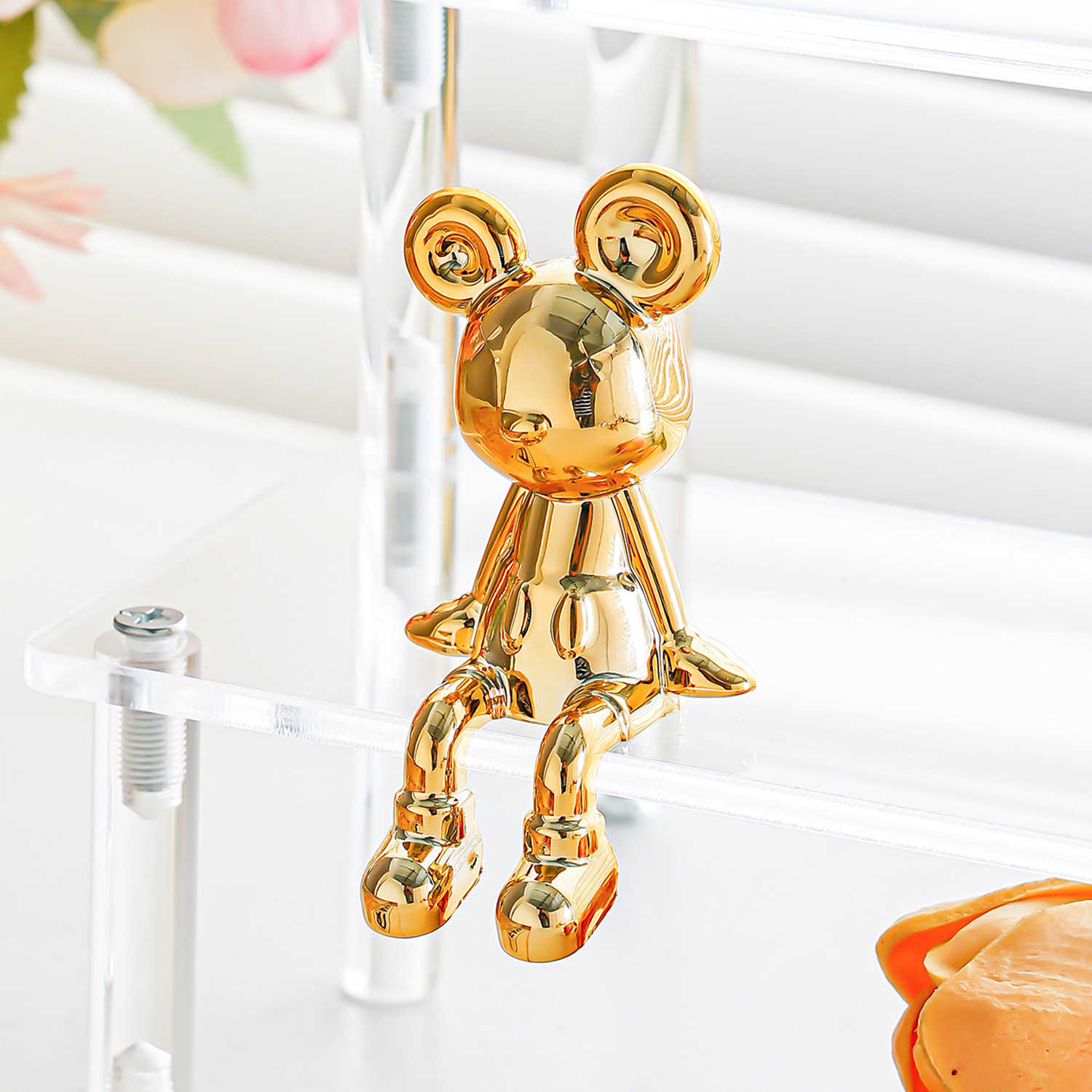 Golden Violent Mouse - [UV Electroplating]