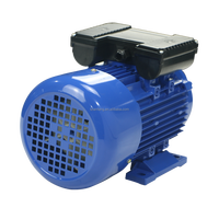 Moteur électrique monophasé 115/120V 2,2 kW, boîtier en aluminium, montage à bride, qualité fiable, contrôleur de vitesse, moteur AC