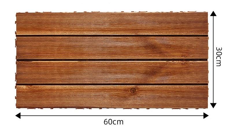 Nœud d'arbre régulier 30*60 - Vernis (Base jaune)