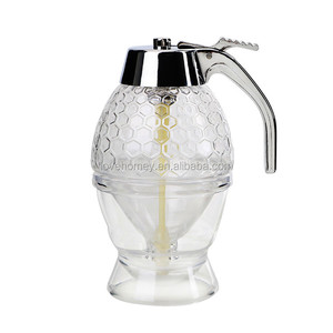Easy Hand Press No Drip Honey sciroppo Jar Squeeze Dispenser portabottiglie per pane - Product Image 2