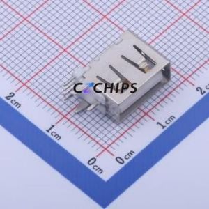 906-162B1014D10200 <b>USB</b> Connector Through hole Component (THT) Connector Type-<b>A</b> <b>USB</b> <b>2.0</b> Female Side Insert - Product Image 1