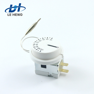 เทอร์โมสตัทตู้เย็นและตู้แช่แข็งแบบรีเซ็ตได้ 3/1 เฟส สำหรับเตาอบแบบใช้ความร้อน พร้อมระบบตัดไฟป้องกันความร้อนเกินมาตรฐาน ROHS เทอร์โมสตัทขนาดเล็กสำหรับผู้ขายแบบแมนนวล - Product Image 5