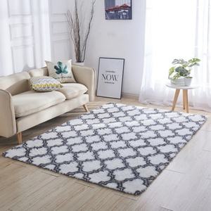 Tapis en microfibre abordable, tapis moelleux et doux, tapis confortable pour <span class=keywords><strong>la</strong></span> maison, idéal pour les locations et les chambres d'hôtes - Product Image 1