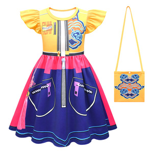Disfraz de Cosplay K-POP de Halloween para Niños, Nuevo Vestido Rumi de la Ola Coreana con Mangas con Volantes, Inspirado en el <span class=keywords><strong>Anime</strong></span> - Product Image 2