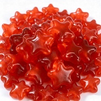 Bonbons Gélifiés en Gros d'Usine OEM, Sac en Vrac, Forme Étoile, Saveur Sucrée, Bonbons Colorés en Forme de Dessin Animé