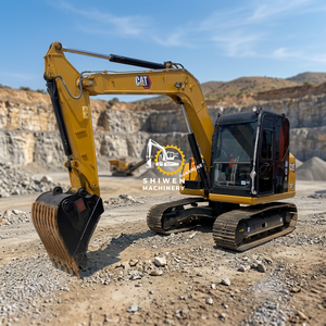 Excavadora Cat307 de Segunda Mano con Pintura Original, Marca Popular Caterpillar, Miniexcavadora de 7 Toneladas, Motor C2.4 de 36kw, Cat307GC Cat310 - Product Image 1