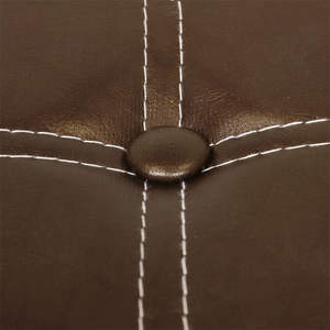 BAILEY <span class=keywords><strong>pas</strong></span> <span class=keywords><strong>cher</strong></span> noir coffre de rangement en cuir bureau dortoir <span class=keywords><strong>marocain</strong></span> pouf de stockage vache pouf petit pouf de rangement pliant - Product Image 3