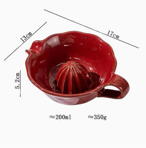 Tasse créative manuelle pour <span class=keywords><strong>jus</strong></span> de fruits pour bébé – Pratique pour extraire le <span class=keywords><strong>jus</strong></span> de citron, pamplemousse et <span class=keywords><strong>orange</strong></span> - Product Image 6