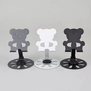 2024 New Nhôm 360 Độ Xoay Điện Thoại Đứng Phim Hoạt Hình Gấu Thiết Kế Phổ Bàn Máy Tính Bảng & Máy Tính Đứng - Product Image 6