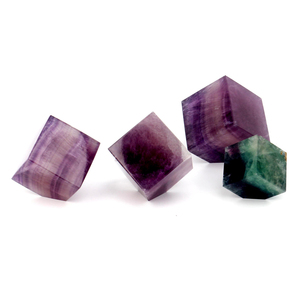 Cubo Mágico de Cristal de Piedras Preciosas Naturales de Alta Calidad, Cubo Cuadrado de Fluorita para Sanación - Product Image 1
