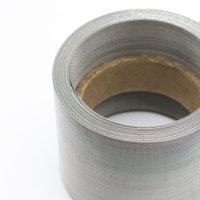 Maille de fil d'acier inoxydable micro-poreuse, filtration ultra-fine adaptée à la protection des instruments de précision et à l'amortissement acoustique