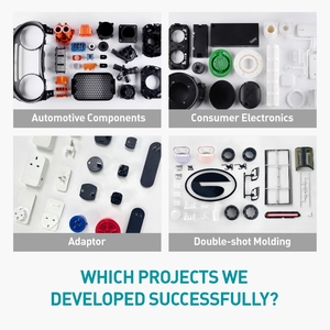 Moldeo por Inyección de Plástico Personalizado a Bajo Costo, PP, PC, ABS, PVC y Otros Plásticos, Fabricación OEM para Piezas de Ensamblaje Industrial - Product Image 2