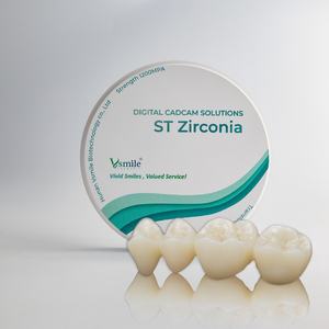 Blocs de fraises dentaires en oxyde de Zirconium, appareil de soin <span class=keywords><strong>dentaire</strong></span>, 1 pièce, Compatible avec aman girrsal - Product Image 2