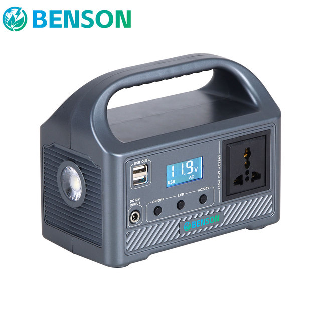 2026 Outdoor Solar Generator Portable Power Station 110V 220V 150W Power Supply Original Manufacturer -supports Customization