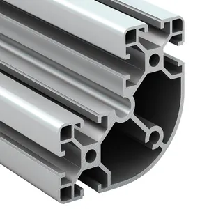 80 series T Slot ekstrusi 8840 profil Aluminium untuk mesin/jalur perakitan/Robot/Bingkai/Workbench