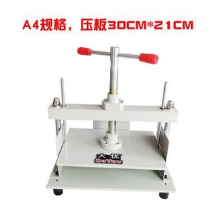 A4 <b>Binding</b> <b>Machine</b> Manual Flat Press with Bearing Easy to Operate for Book Paper - Product Image 2