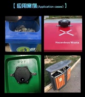 Capteur de détection de remplissage de poubelle DF703 pour poubelle/poubelle détection complète/vide sans fil NB-IoT/Lorawan/Sigfox