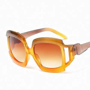 Nouvelles Lunettes de Soleil Carrées de Luxe pour Femmes 2019, Monture Épaisse, Protection UV400, Style Oversize - Product Image 2