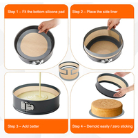 Tapis de cuisson en silicone réutilisable de qualité alimentaire à prix abordable, antiadhésif et facile à nettoyer, compatible micro-ondes, accessoires de cuisson