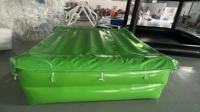Coussins de sauvetage gonflables étanches à l'air 3*3M pour la lutte contre l'incendie/coussin d'air de sécurité avec housse pour l'athlétisme compétition de saut en hauteur