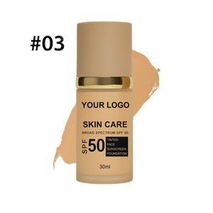 Oem ODM lâu dài Matte trang điểm không thấm nước 4 màu sắc nhãn hiệu riêng chất lỏng bảo hiểm đầy đủ nền tảng - Product Image 4