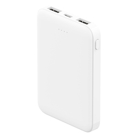 C0509A Chargeur portable ultra-mince de taille carte 5000 mAh, Power Bank, prix de gros usine, impression de logo OEM