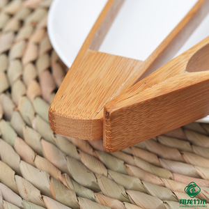 Xianglong Bamboo Bread Tongs 30cm Food <b>Clips</b> For Dessert Tools - Product Image 3