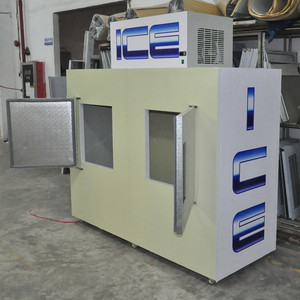 Trạm Xăng Ice Tủ Đông, Ngoài Trời Đóng Gói Lưu Trữ Băng Bin, Lưu Trữ Băng Container/Hộp - Product Image 3