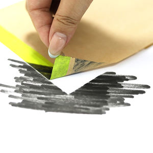 طبقة اخفاء أحادية الجانب مقاومة للماء من الأكريليك حساسة للضغط مع ورق كرافت ومقاوم لدرجة الحرارة - Product Image 4