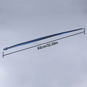 Vashine <span class=keywords><strong>Serpent</strong></span> 3D Imprimé en PLA Coloré, Articulations Flexibles, <span class=keywords><strong>Jouet</strong></span> Animal Articulé 82 cm, Cadeau Enfant, Vente Chaude - Product Image 3