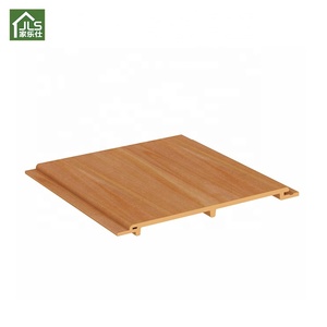 Matériaux de revêtement mural décoratifs en <span class=keywords><strong>bois</strong></span> composite extérieur WPC, installation facile - Product Image 1