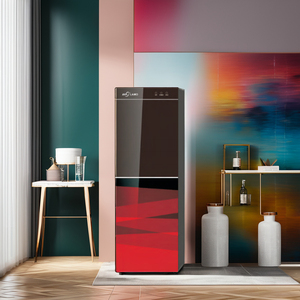 Customizable 2210 Glass Door Refrigerated Cabinet <b>Top</b> <b>Loading</b> Compressor Cooling Water Cooler Hot and Cold Water Dispenser - Product Image 5