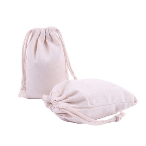 Sac à cordon en toile de coton naturel RanChen DB008 à double cordon avec logo, écologique, couleurs et tailles personnalisables - Product Image 2