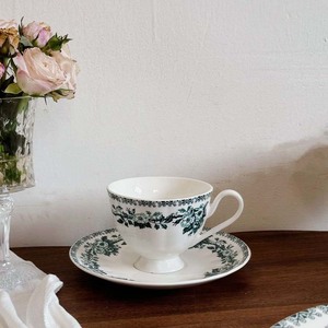 Assiette à pâtisserie vintage en céramique de 10,6 pouces avec motif de roses vertes, style campagnard, support à pâtes italien pour les fêtes - Product Image 4