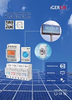 THC8A-1C 16amp 240V Saklar Kontrol Waktu Mikro Komputer yang Dipasang di Rel Din Saklar Pengatur Waktu Kontrol Waktu