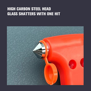 Herramienta de <span class=keywords><strong>Escape</strong></span> de coche de emergencia Potente portátil, martillo de seguridad para romper cristales de ventana con cortador de cinturón de seguridad
