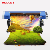 Audley l'imprimante éco-solvant la plus professionnelle imprimante vinyle I3200 avec deux têtes d'impression I3200-E1 ou U1 bon prix