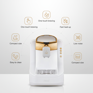 เครื่องชงกาแฟไฟฟ้าอัตโนมัติ RAF สแตนเลสสตีล ความจุ 0.8 ลิตร ระบบชงกาแฟแบบคู่ พร้อมระบบเตือนเสียง ทำความสะอาดง่าย สำหรับใช้ในครัวเรือน - Product Image 4