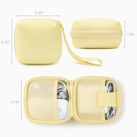 Tas Penyimpanan Digital Anti Air dengan Logo Kustom, Organizer Gadget Mini untuk Perjalanan, Tempat Kabel Aksesoris Elektronik
