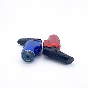 Sigari a Gas butano all'ingrosso piccolo sottile ricaricabile antivento ricaricabile da cucina bruciatura a getto di torcia accendini a fiamma - Product Image 6