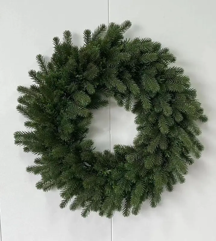 Preserved plastic hanging artificial boxwood garland plant for home decoration