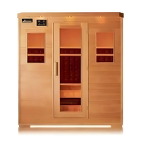 Sauna intérieur pouvant accueillir de 1 à 8 personnes, sauna intérieur sec/humide personnalisé, sauna intérieur en bois avec différents styles